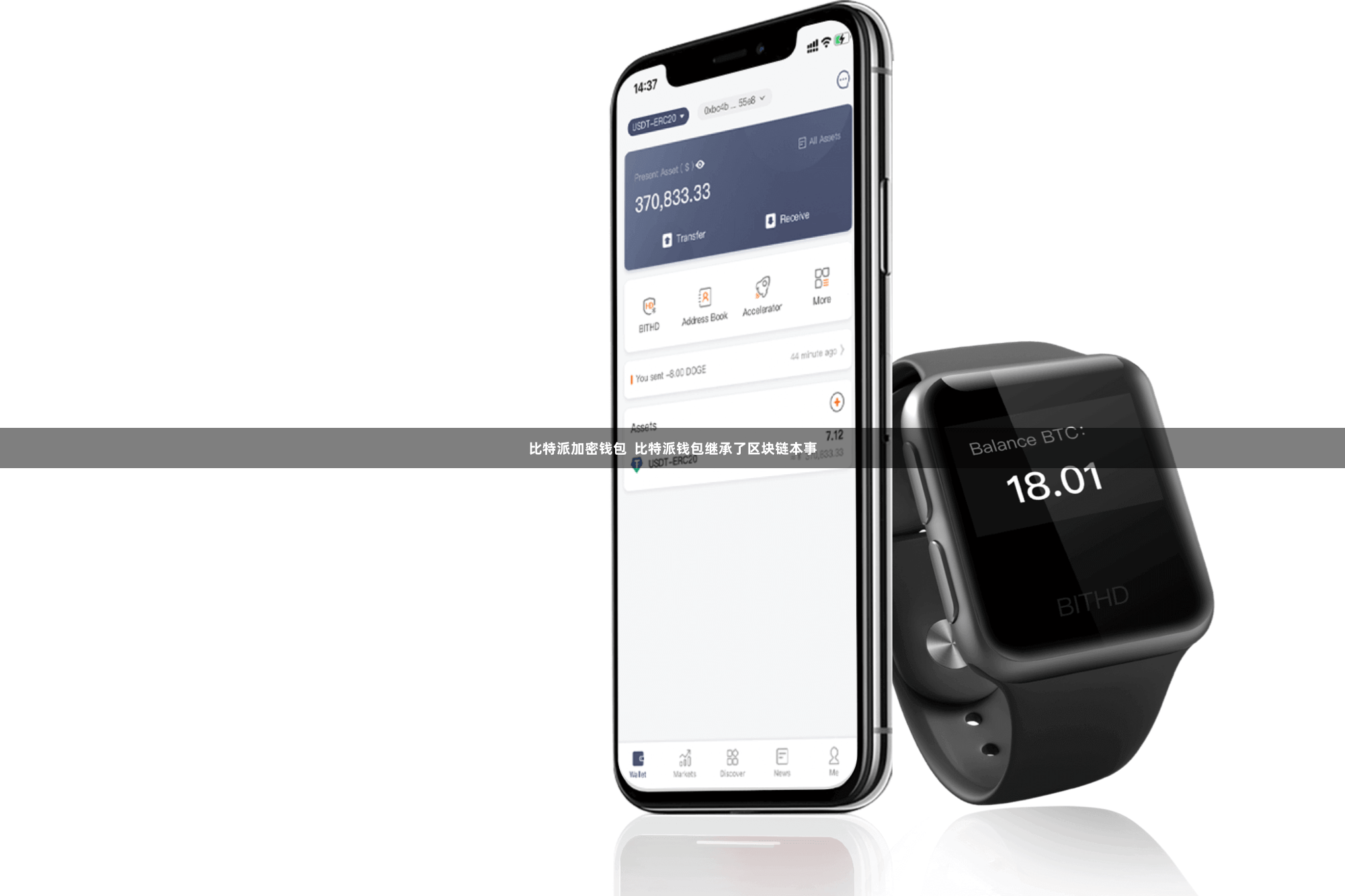 比特派加密钱包 比特派钱包继承了区块链本事