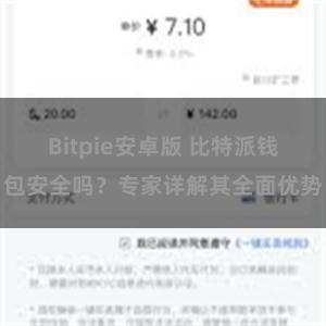 Bitpie安卓版 比特派钱包安全吗？专家详解其全面优势