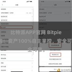 比特派APP官网 Bitpie钱包：资产100%自主掌控，安全可靠。