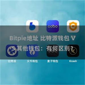 Bitpie地址 比特派钱包 VS 其他钱包：有何区别？