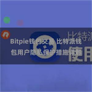 Bitpie钱包交易 比特派钱包用户隐私保护措施详解