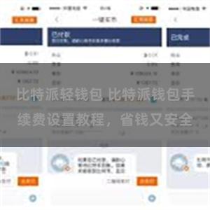 比特派轻钱包 比特派钱包手续费设置教程，省钱又安全