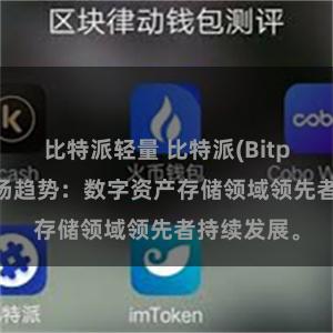 比特派轻量 比特派(Bitpie)钱包市场趋势：数字资产存储领域领先者持续发展。