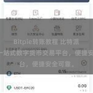 Bitpie转账教程 比特派APP：一站式数字货币交易平台，便捷安全可靠。