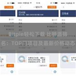 Bitpie轻松下载 比特派排名：TOP门项目及最新价格动态