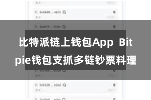 比特派链上钱包App  Bitpie钱包支抓多链钞票料理