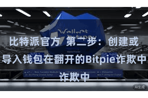 比特派官方  第二步：创建或导入钱包在翻开的Bitpie诈欺中